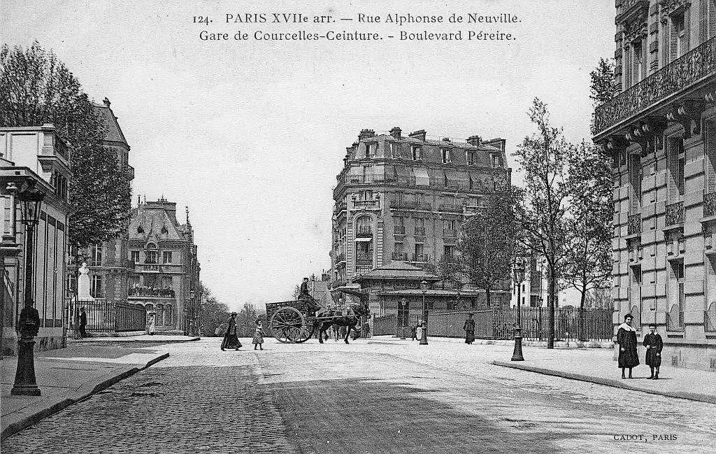 Situation de la station Courcelles-Ceinture 