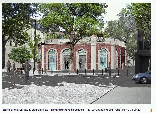 Illustration du projet de réhabilitation étudié par le Conseil de Quartier Jean Moulin-Porte d'Orléans.
