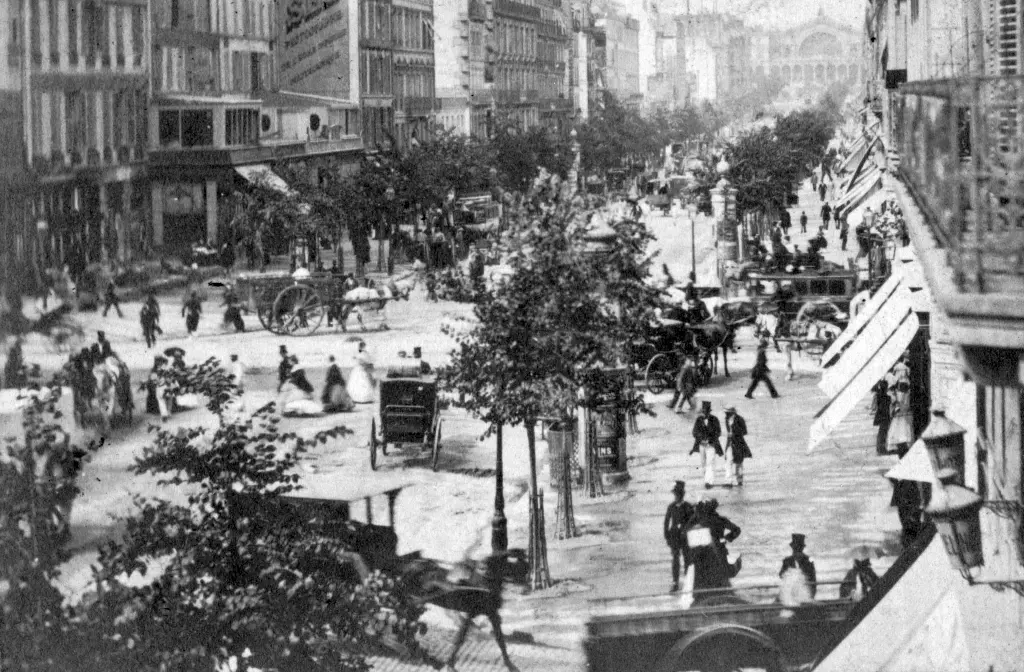 Le boulevard de Strasbourg entre 1862 et 1870