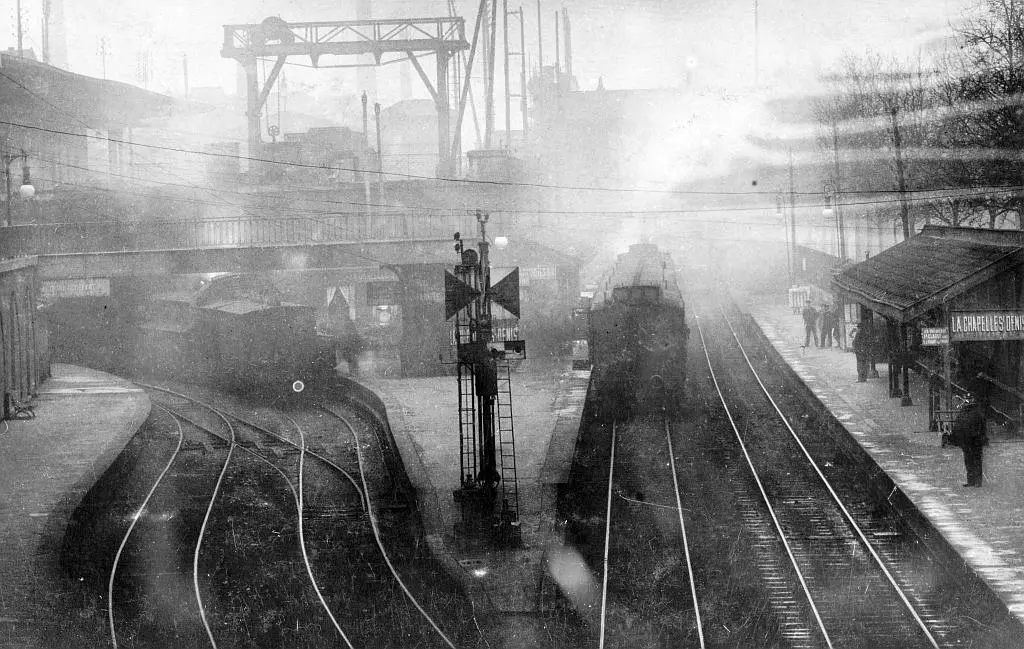 Correspondance à la station La Chapelle-Saint Denis entre 1914 et 1922