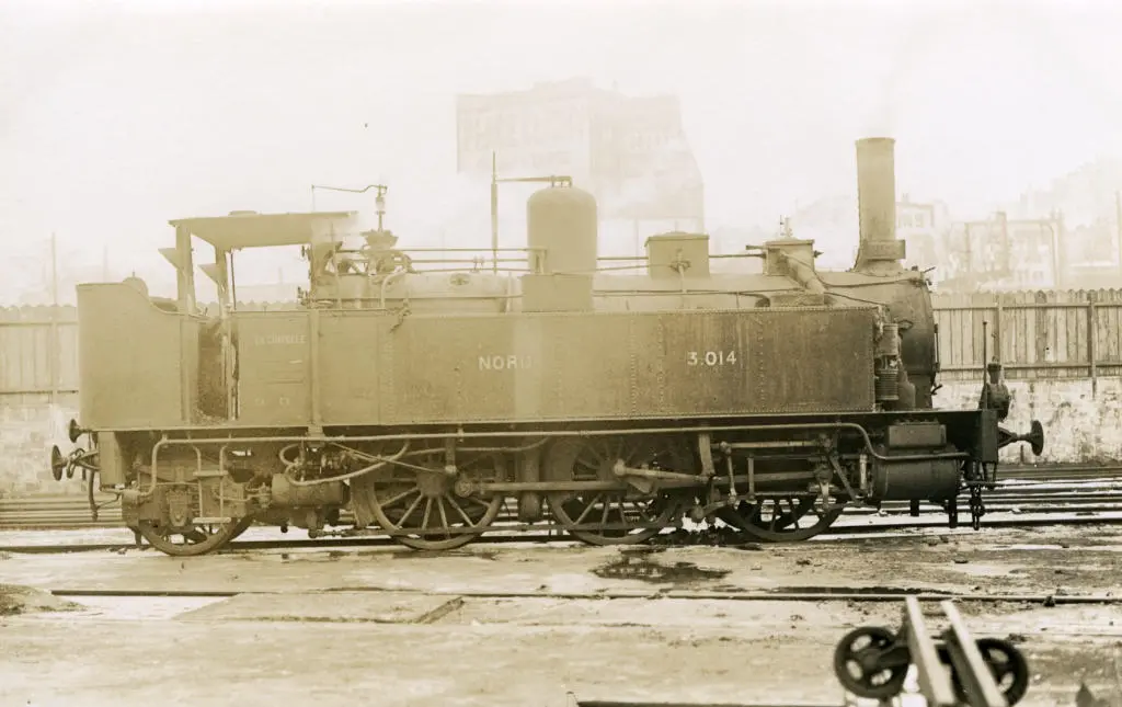 Locomotive 030 T Nord 3014 de banlieue