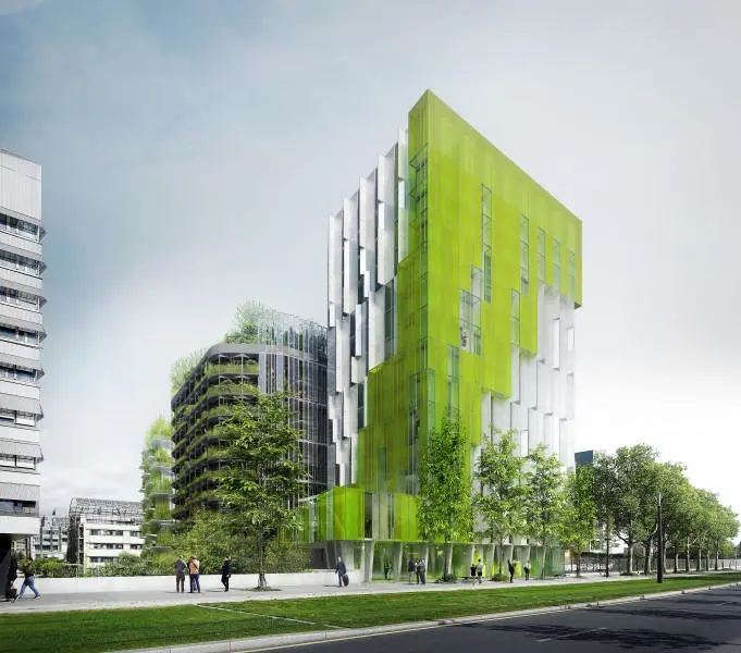 Projet d'immeuble du lot M5A2 de la ZAC Paris-Rive Gauche 