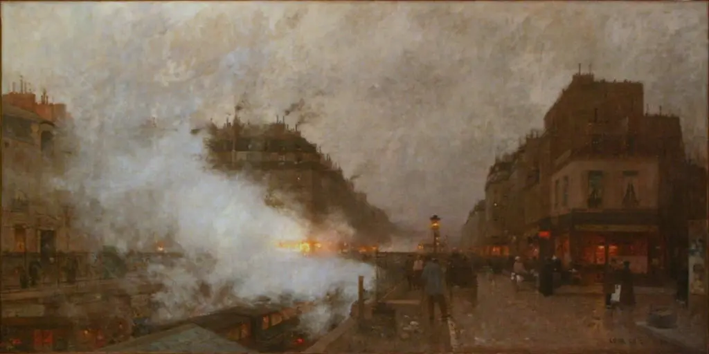 Luigi Loir - Le Chemin de fer Métropolitain (1899)