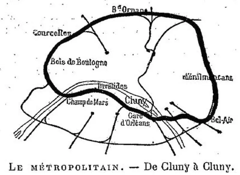Projet gouvernemental de chemin de fer métropolitain de 1894 