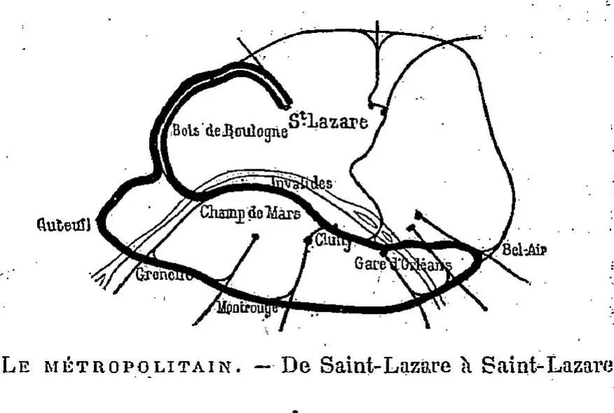 Projet gouvernemental de chemin de fer métropolitain de 1894 