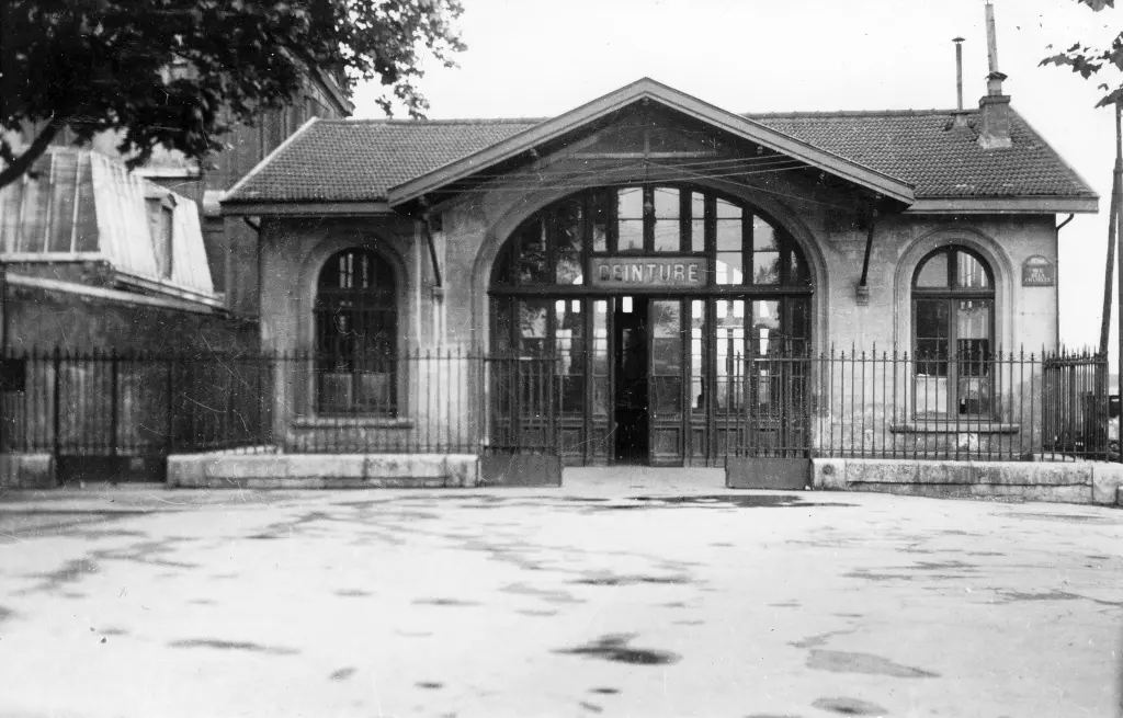 La station La Chapelle-Saint Denis vers 1934
