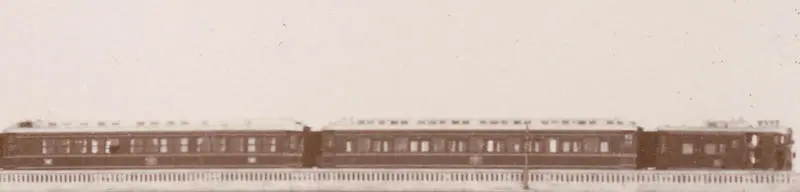 Train présidentiel franchissant le pont-viaduc du Point du Jour le 6 octobre 1896 