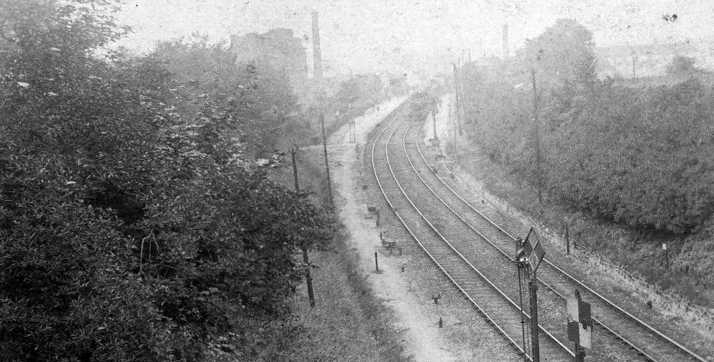 Vue générale de la gare de Vaugirard-Ceinture 